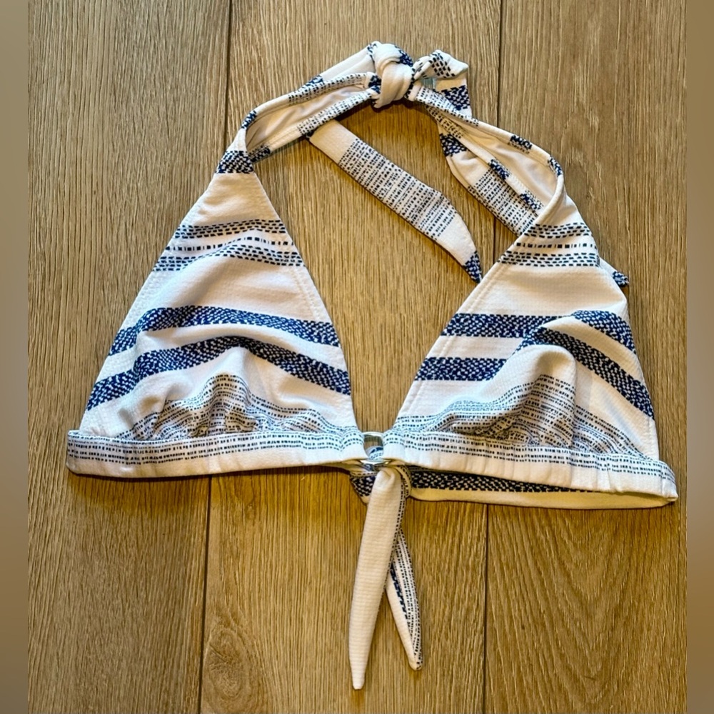 Shoshanna swimwear triangle Bikini Top L - Picture 4 of 6